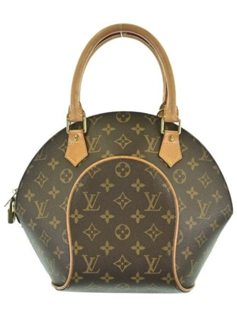 Louis Vuitton Monogram Ellipse PM Handbag Brown